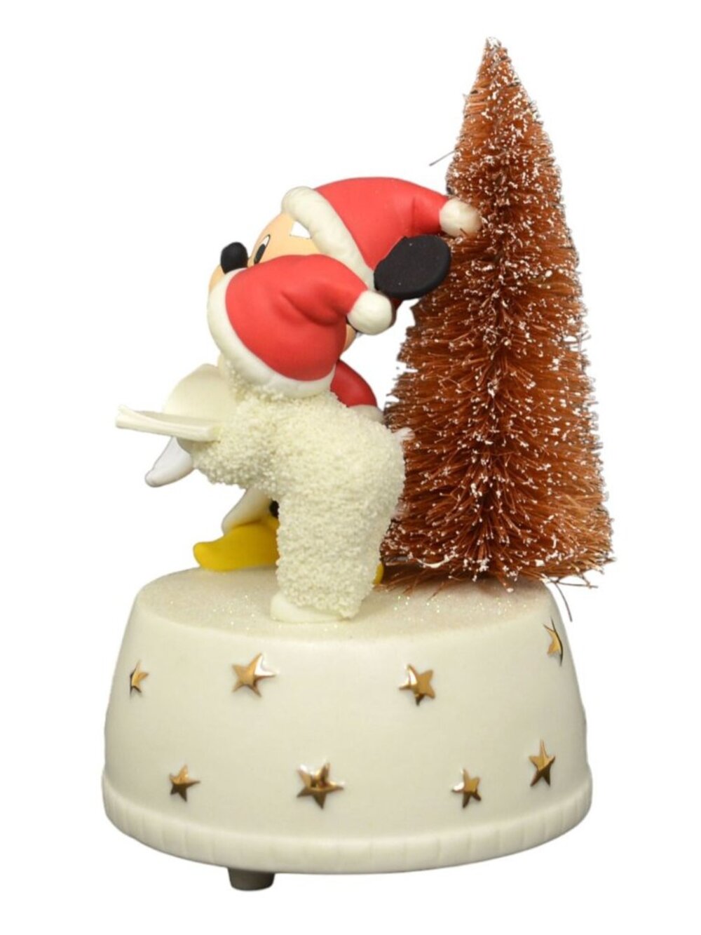 2008 Disney Snowbabies Mickey’s Christmas Carol Musical Figurine by Dept 56 - Picture 3 of 7